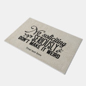 勧誘の書式なし ドアマット (アングル)