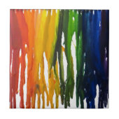 勧誘の溶かされたクレヨン タイル (正面)