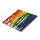 勧誘の溶かされたクレヨン タイル (側面)