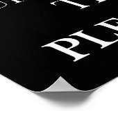 勧誘プリントやポスターなし ポスター (角)