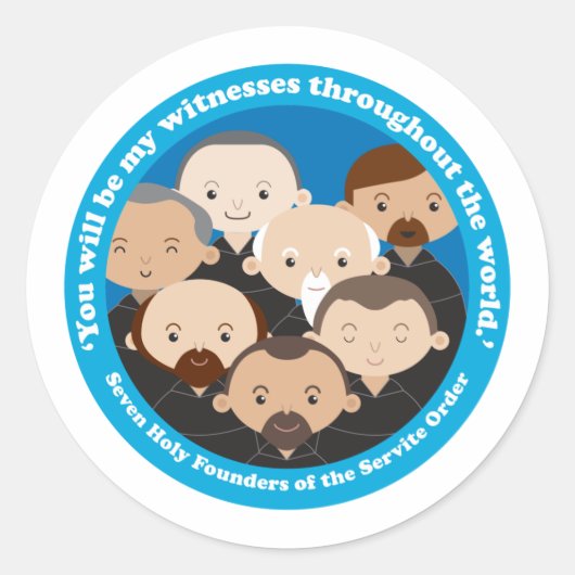 勲七等総裁 ラウンドシール (正面)