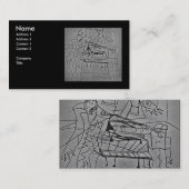 勾引状 名刺 (正面/裏面)