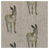 勾配のろば ファブリック (クローズアップ)