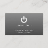 勾配のスタンバイ 名刺 (正面)