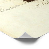 勾配の物理写真 ポスター (角)