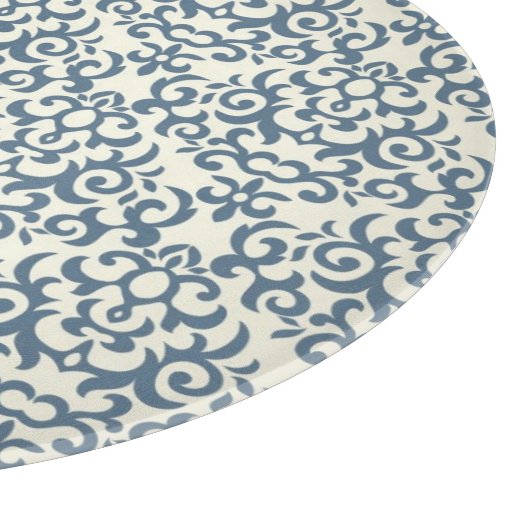 勾配の背景2のダマスク織パターン カッティングボード (角)