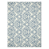 勾配の背景2のダマスク織パターン テーブルクロス (正面)