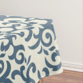 勾配の背景2のダマスク織パターン テーブルクロス (インサイチュ)