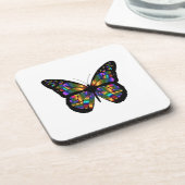 勾配の蝶漫画 コースター (左側)