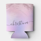 勾配エレガントバラ金ゴールドグリッター紫 缶クーラー (裏面)