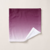 勾配カッコいいスタイリッシュトレンディーモダンストライプパターン バスタオルセット (ウォッシュタオル)