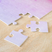 勾配カラフルグラデーションモノグラム ジグソーパズル (側面)