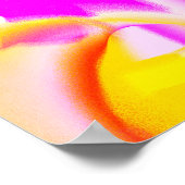 勾配カラフルヴィンテージカラフル勾配ポスター ポスター (角)