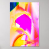 勾配カラフルヴィンテージカラフル勾配ポスター ポスター (正面)