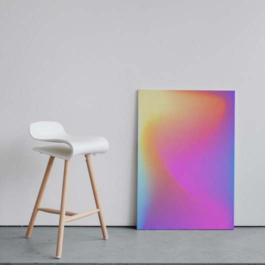 勾配カラフルヴィンテージカラフル勾配ポスター ポスター