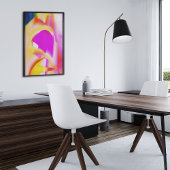 勾配カラフルヴィンテージカラフル勾配ポスター ポスター