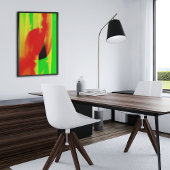 勾配カラフルヴィンテージカラフル勾配ポスター ポスター