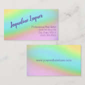 勾配カラフル 名刺 (正面/裏面)