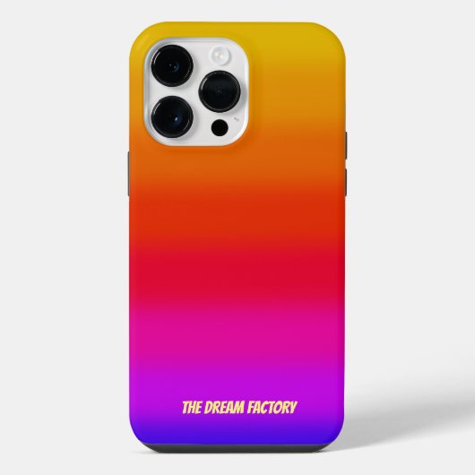 勾配モノグラストライプム iPhoneケース (裏面)