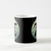 勾配円周率記号（円周率の日） | Happy Piの日の数学 コーヒーマグカップ (中央)