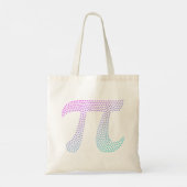 勾配円周率記号(円周率の日) | Happy Piの日の数学 トートバッグ (裏面)