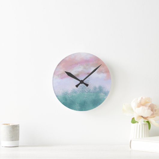 勾配壁時計 ラウンド壁時計 (ホーム)