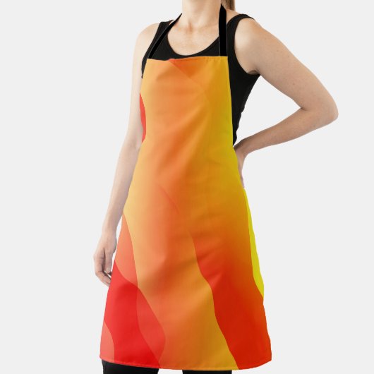 勾配変化点を持つ幾何ぼやけ波形状 エプロン (インサイチュ)