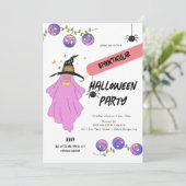 勾配幽霊スカルガーランドハローウィンパーティ 招待状 (スタンド正面)