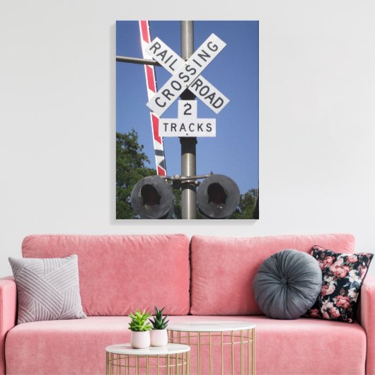 勾配横断 キャンバスプリント (インサイチュ (リビング))