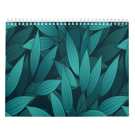 勾配葉熱帯 カレンダー (カバー)