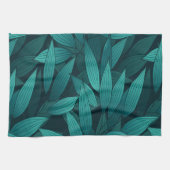 勾配葉熱帯 キッチンタオル (横)