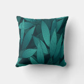 勾配葉熱帯 クッション (裏面)