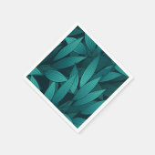 勾配葉熱帯 スタンダードカクテルナプキン (角)