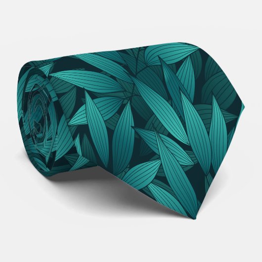 勾配葉熱帯 ネクタイ (ロール)