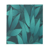 勾配葉熱帯 ノートパッド (正面)