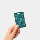 勾配葉熱帯 バッジ (手持ち)