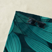 勾配葉熱帯 ビーチタオル (インサイチュ)