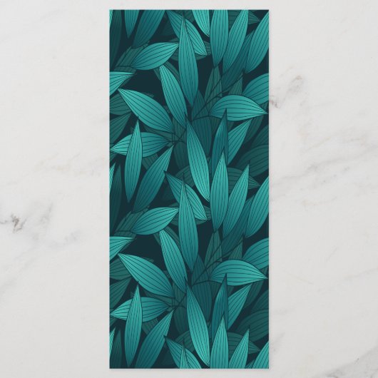 勾配葉熱帯 メニュー (正面)