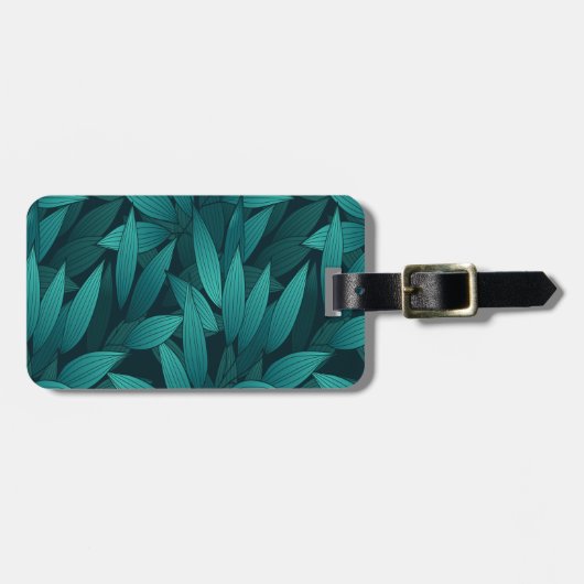 勾配葉熱帯 ラゲッジタグ (正面横)