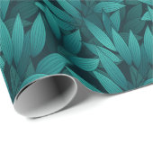 勾配葉熱帯 ラッピングペーパー (ロールコーナー)