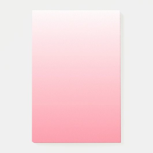 勾配赤と白 ポストイット (正面)