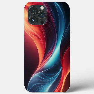 勾配鮮やか波 iPhone 13 PRO MAXケース