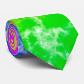 勾配鮮やか絞り染め ネクタイ (ロール)