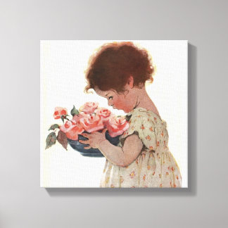 匂いをバラ キャンバスプリント