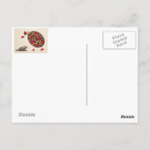 匂いをバラ ポストカード (裏面)