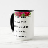匂いをバラ マグカップ (正面左)