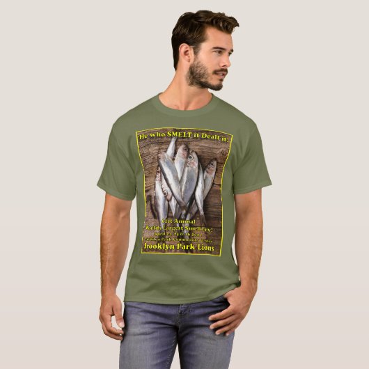 匂いを嗅いだ奴は… Tシャツ (正面フル)