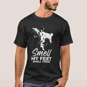 『匂いを嗅カッコいいぐ足の空手テコンドー女男性へ性』 Tシャツ