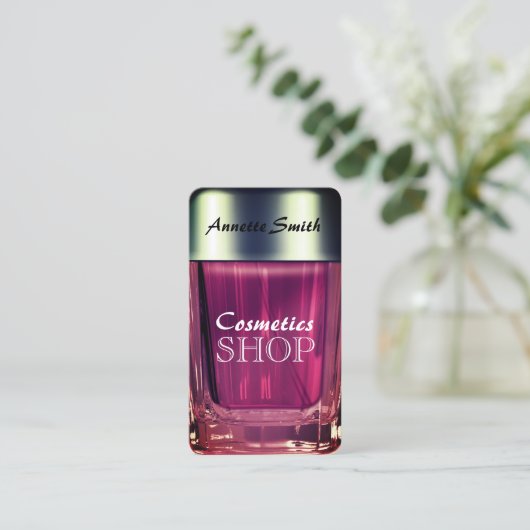 匂いフェイクが見える 名刺 (スタンド正面)