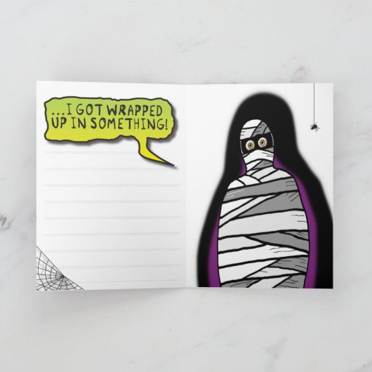 包まれたなミイラ カード (内部)